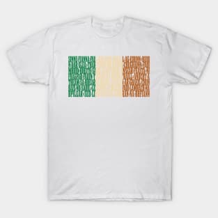 Ireland national anthem flag - Amhrán na bhFiann T-Shirt